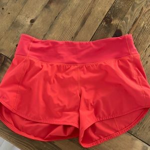 Lululemon run shorts 4 in